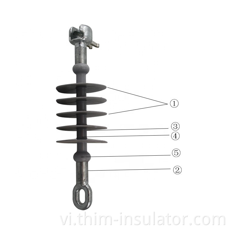 High Voltage Composite Tension Insulator